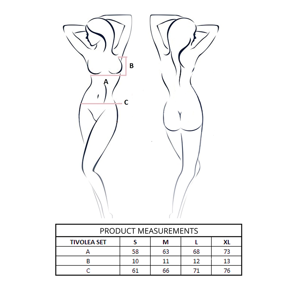 PASSION - TIVOLEA BRA + THONG SET MISTY ROSE - Image 4