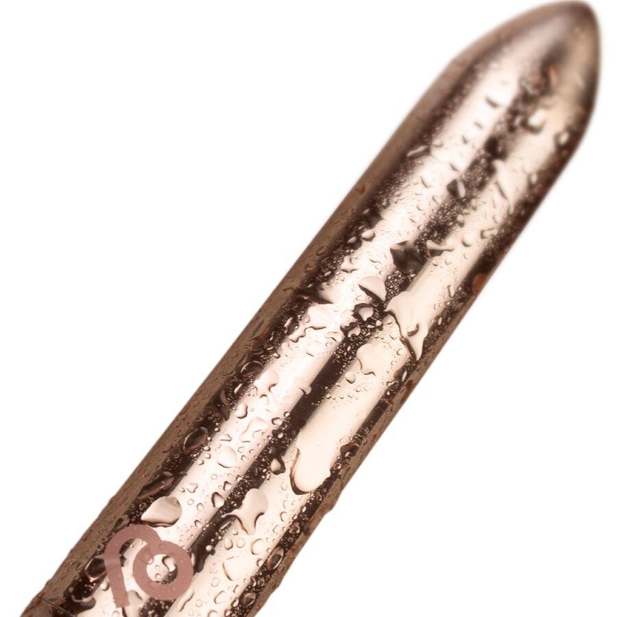 ROCKS-OFF - RECHARGEABLE VIBRATING BULLET GOLDEN ROSE - Image 2