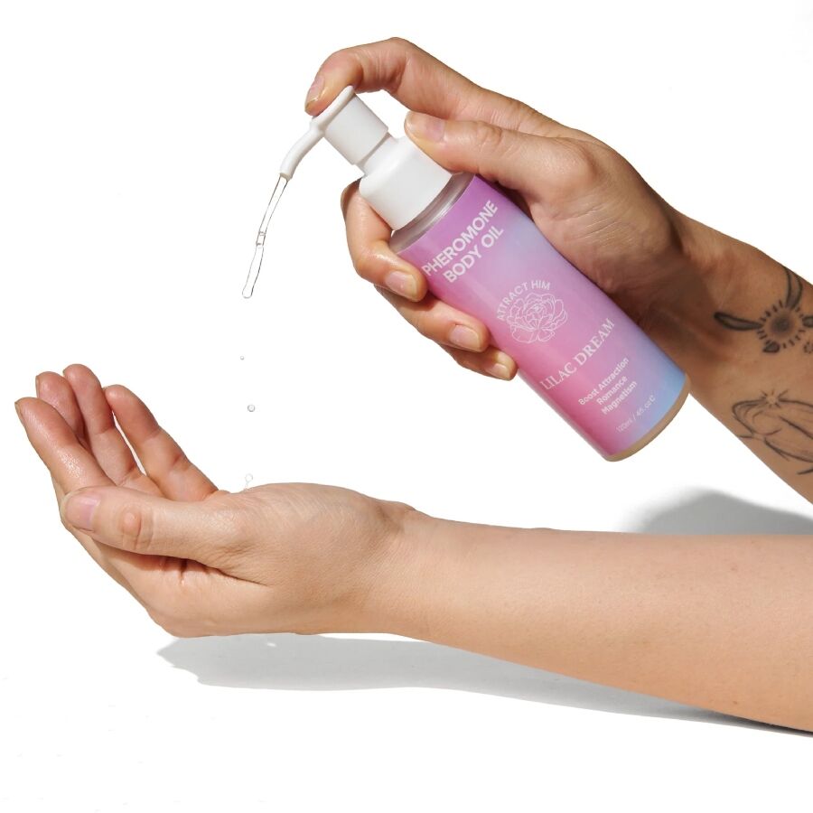 EYE OF LOVE - BLOOM LILAC DREAM BODY OIL WITH PHEROMONES 120 ML - Image 2