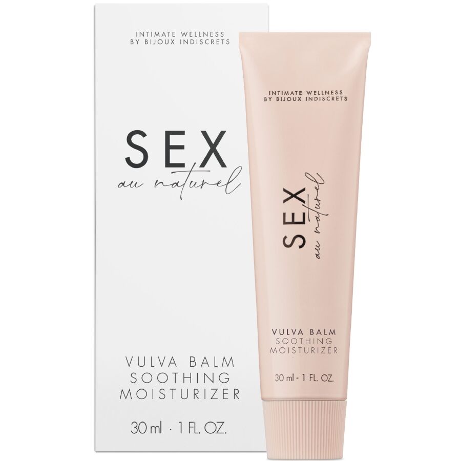 BIJOUX INDISCRETS - SEX AU NATUREL VULVA BALM SOOTHING MOISTURIZER 30 ML