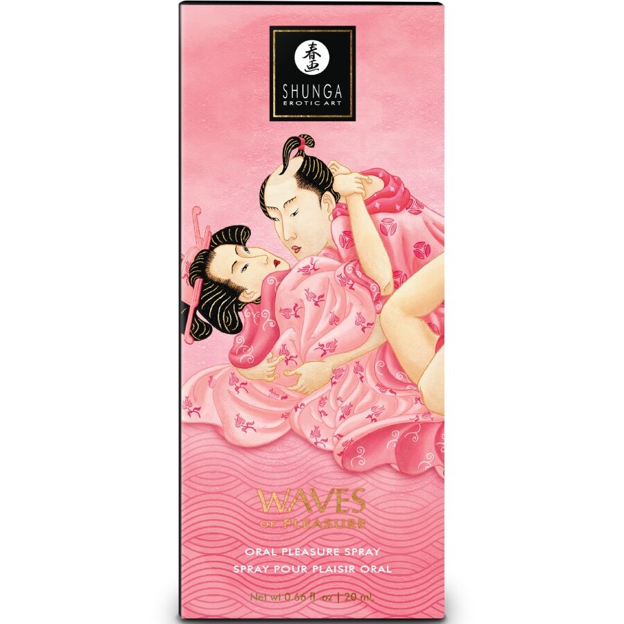 SHUNGA - WAVES PLEASURE SPRAY ORAL SEDUCTIVE WATERMELON 20 ML - Image 3