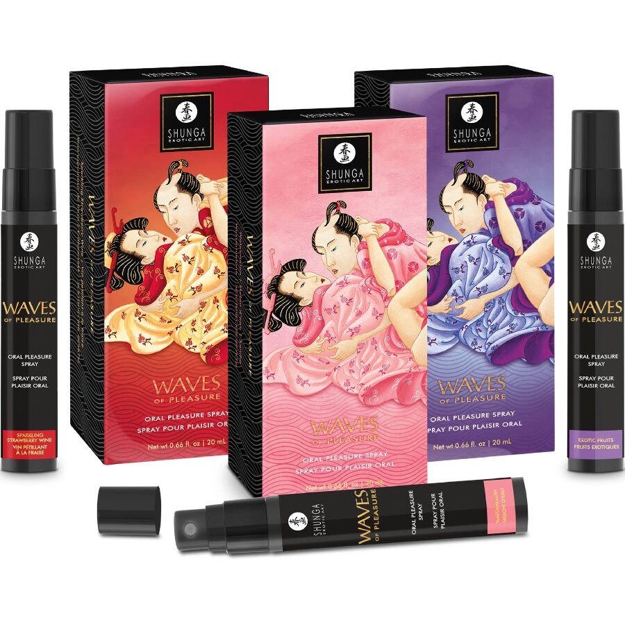 SHUNGA - WAVES PLEASURE SPRAY ORAL SEDUCTIVE WATERMELON 20 ML - Image 5