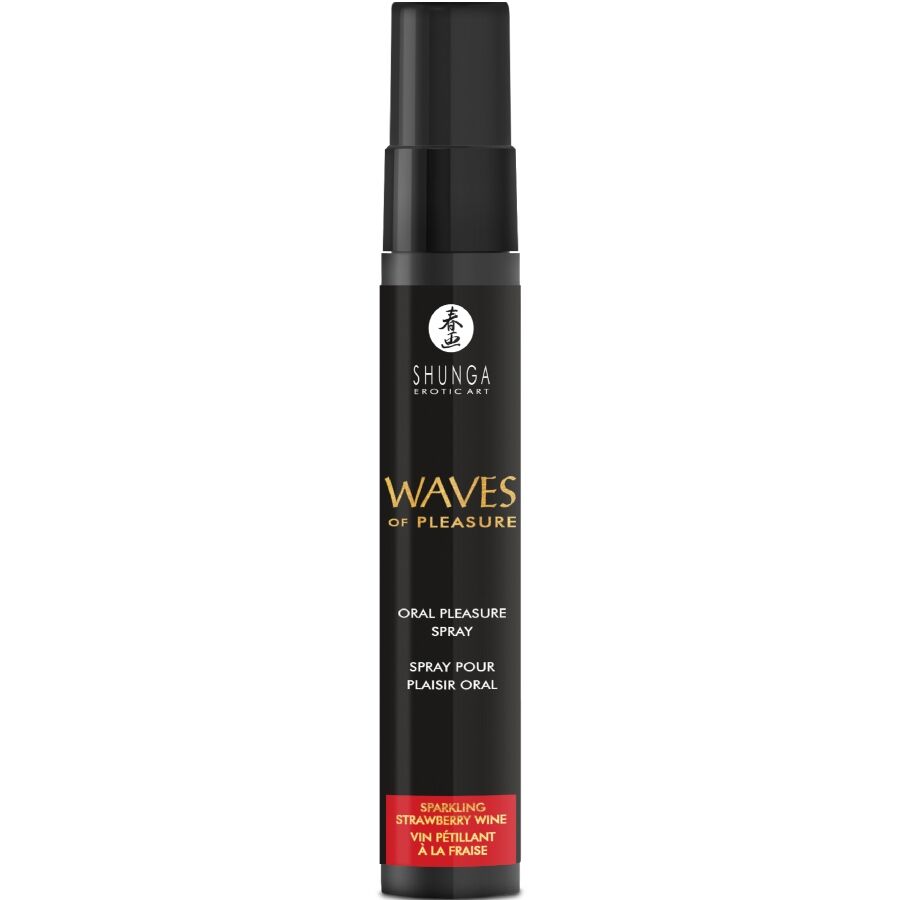 SHUNGA - WAVES PLEASURE SPRAY ORAL SEDUCTIVE STRAWBERRY 20 ML - Image 2