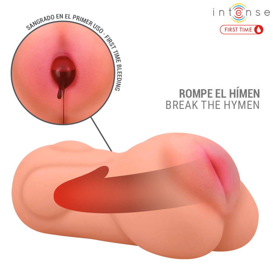 INTENSE FIRST TIME - SOPHIE VIRGIN MASTURBATOR WITH BLEEDING - Image 4