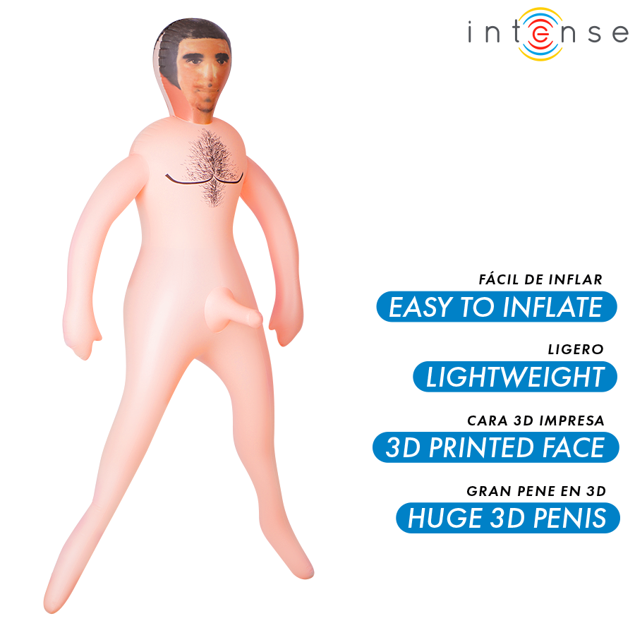INTENSE DOLLS - ANTHONY INFLATABLE DOLL WITH 3D PENIS - Image 2