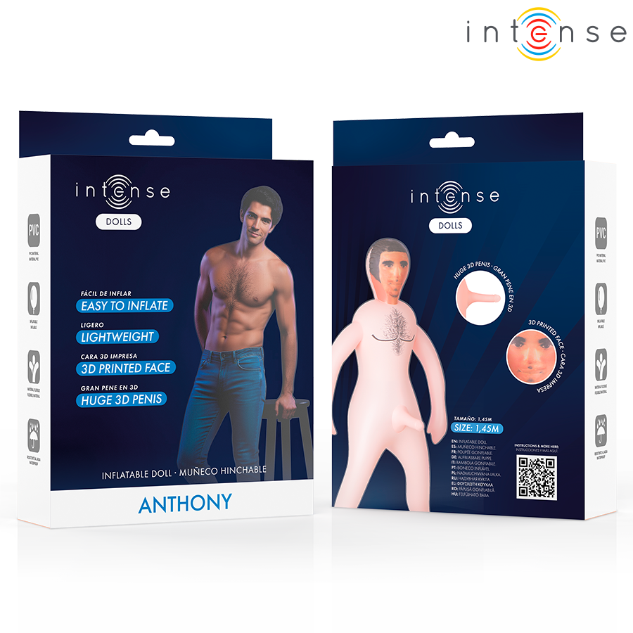 INTENSE DOLLS - ANTHONY INFLATABLE DOLL WITH 3D PENIS - Image 4
