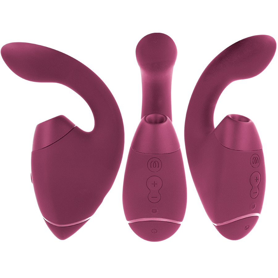 WOMANIZER - DUO NEXT DUAL CLITORAL & G-SPOT STIMULATOR DUSKY PINK - Image 2