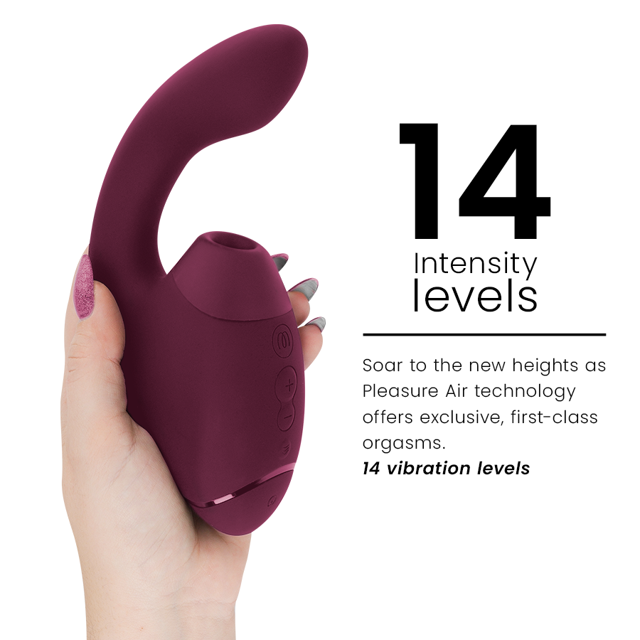 WOMANIZER - DUO NEXT DUAL CLITORAL & G-SPOT STIMULATOR DUSKY PINK - Image 5