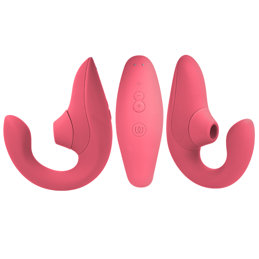 WOMANIZER - BLEND RABBIT VIBRATOR STIMULATOR VIBRANT ROSE - Image 2