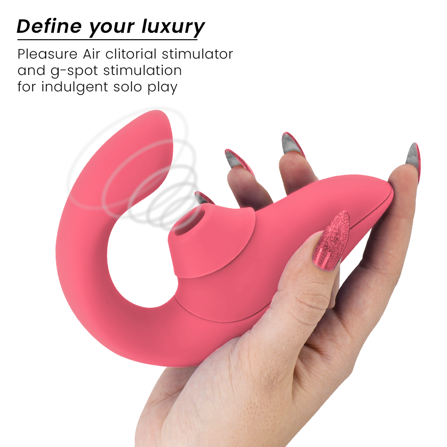 WOMANIZER - BLEND RABBIT VIBRATOR STIMULATOR VIBRANT ROSE - Image 3