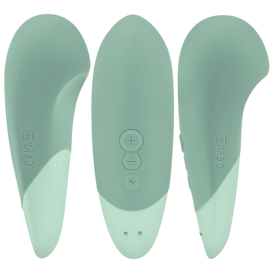 WOMANIZER - VIBE LAY-ON SILENT VIBRATOR SAGE - Image 2