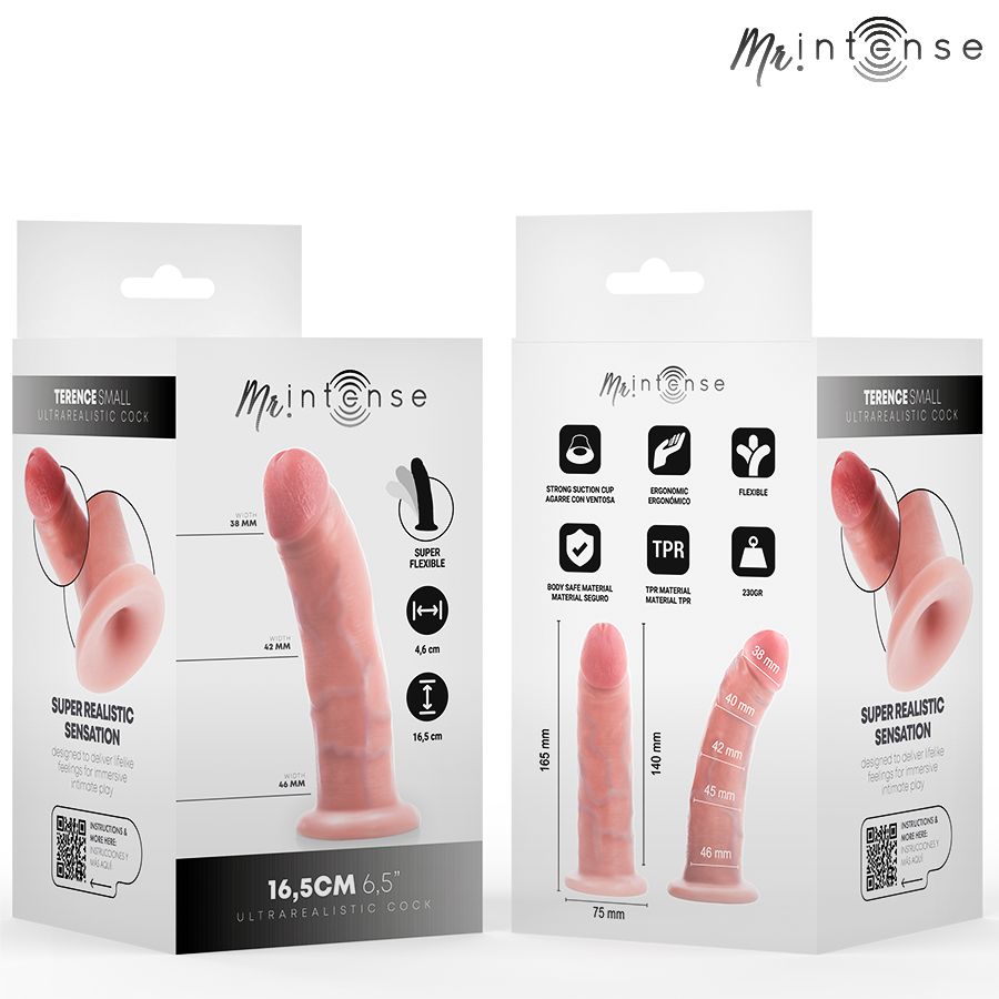 MR INTENSE - SMALL TERENCE DILDO 16.5 CM -Ã'- 4.6 CM - Image 3