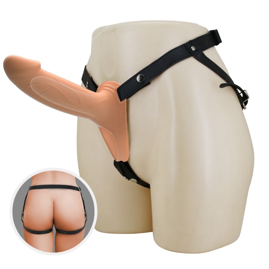 PRETTY LOVE - LANDON LIGHT-SKIN VIBRATING STRAP-ON - Image 7