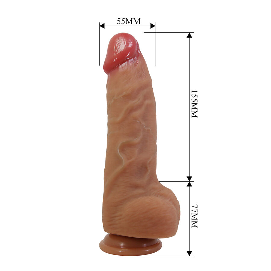 PRETTY LOVE - NAJM REALISTIC DILDO WITH SUCTION CUP 23.2 CM -Ã'- 5.5 CM - Image 7
