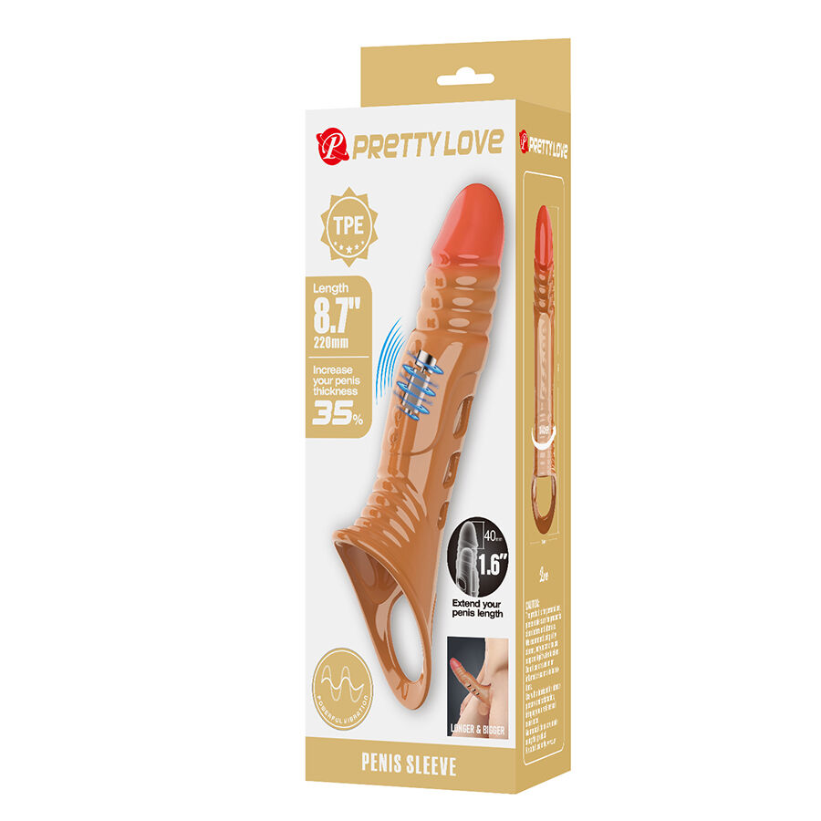 PRETTY LOVE - VIBRATING PENIS SLEEVE - Image 9