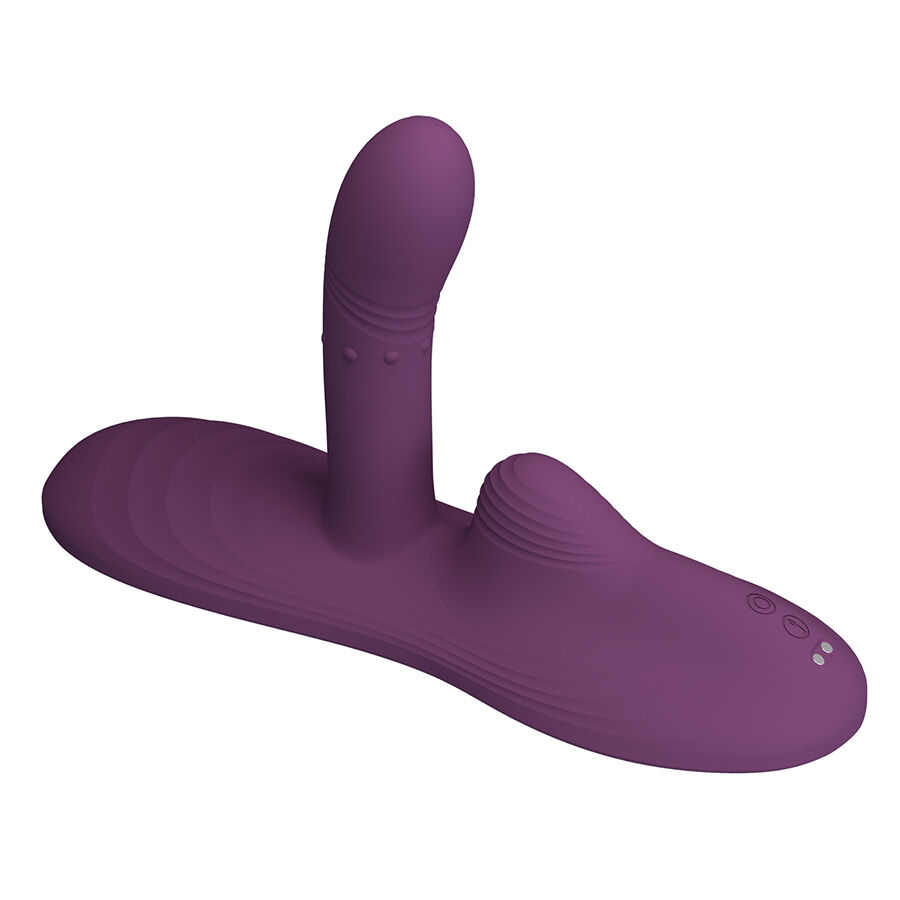 PRETTY LOVE - LUKA SIT-DOWN VIBRATOR WITH HEAT EFFECT AND REMOTE CONTROL - Image 3