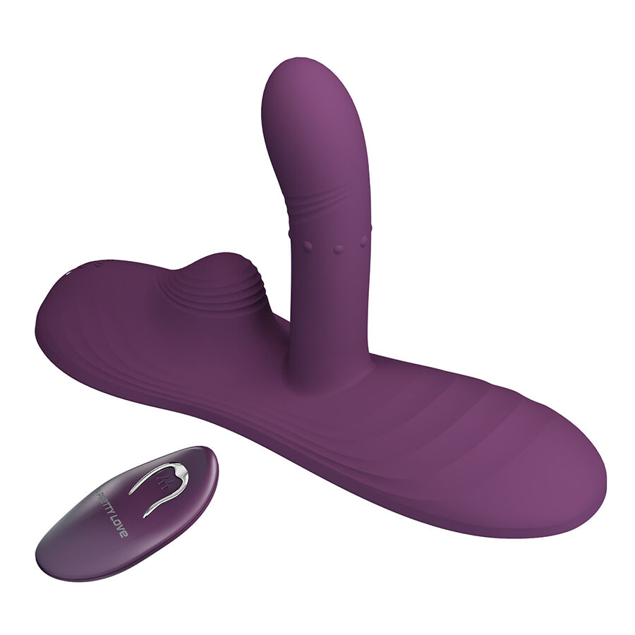PRETTY LOVE - LUKA SIT-DOWN VIBRATOR WITH HEAT EFFECT AND REMOTE CONTROL - Image 2