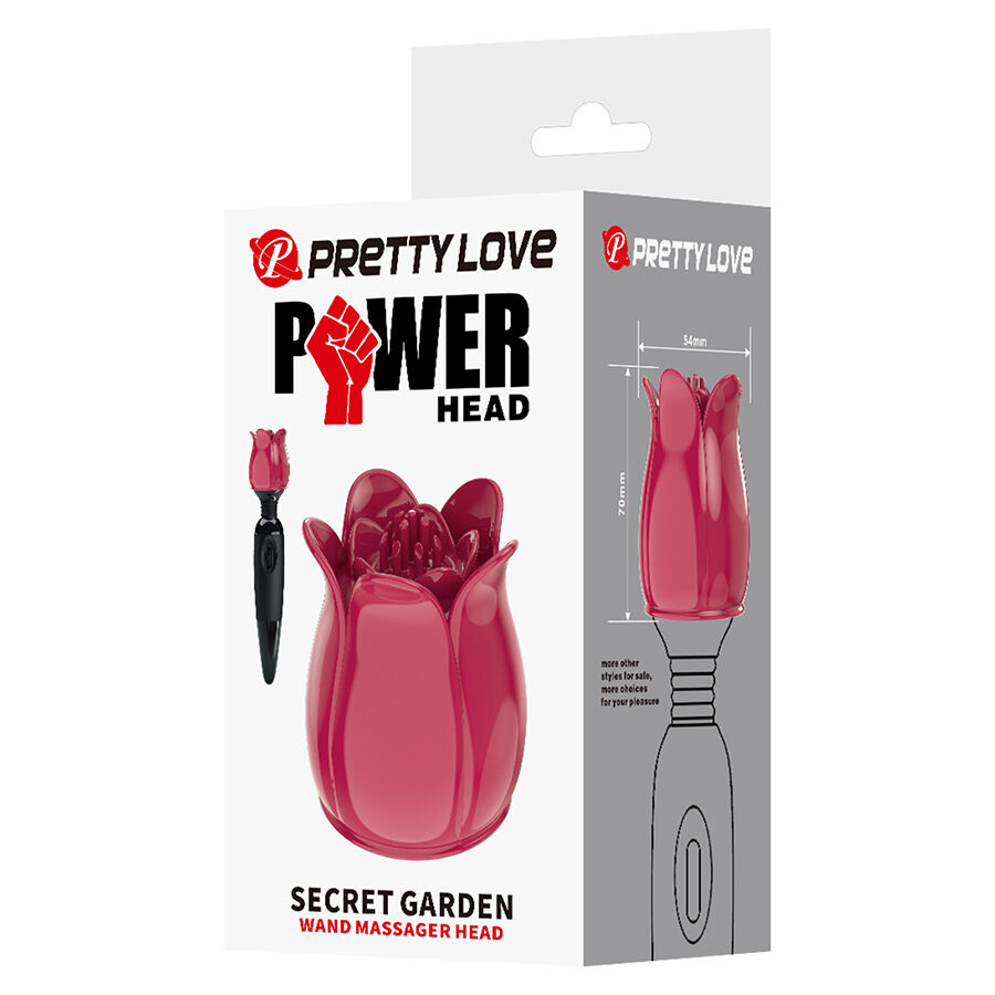 PRETTY LOVE - SECRET GARDEN PINK MASSAGE HEAD - Image 9