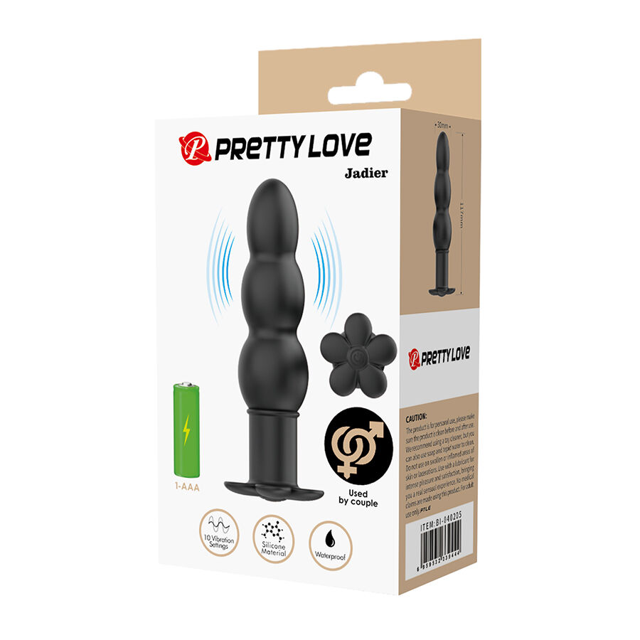 PRETTY LOVE - JADIER VIBRATING ANAL PLUG - Image 9