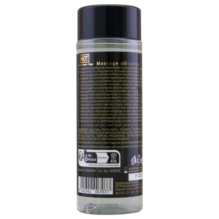HOT - MASSAGE OIL VANILLA 100 ML - Image 2