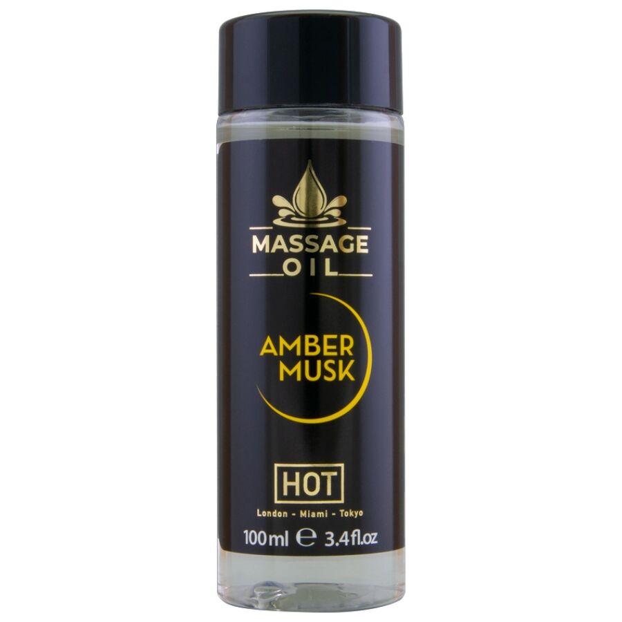 HOT - MASSAGE OIL AMBER & MUSK 100 ML