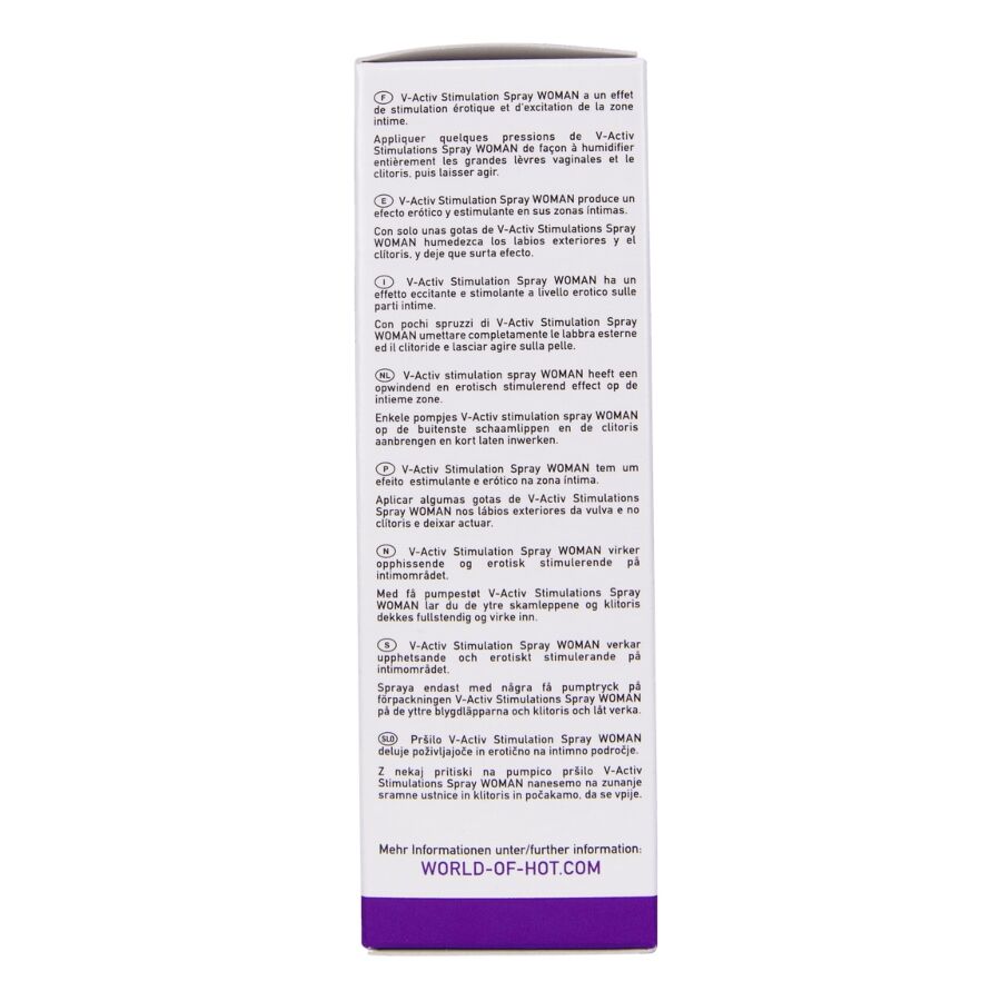 HOT - V-ACTIV STIMULATION SPRAY FOR WOMAN 50 ML - Image 5