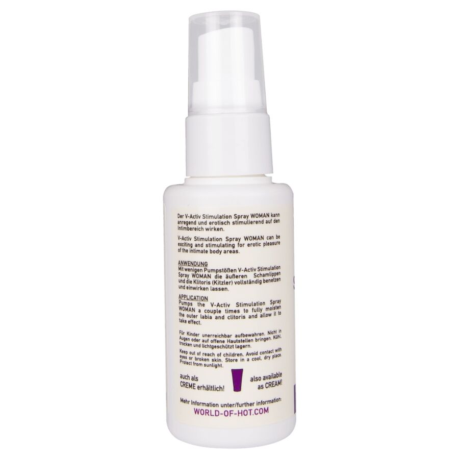 HOT - V-ACTIV STIMULATION SPRAY FOR WOMAN 50 ML - Image 3