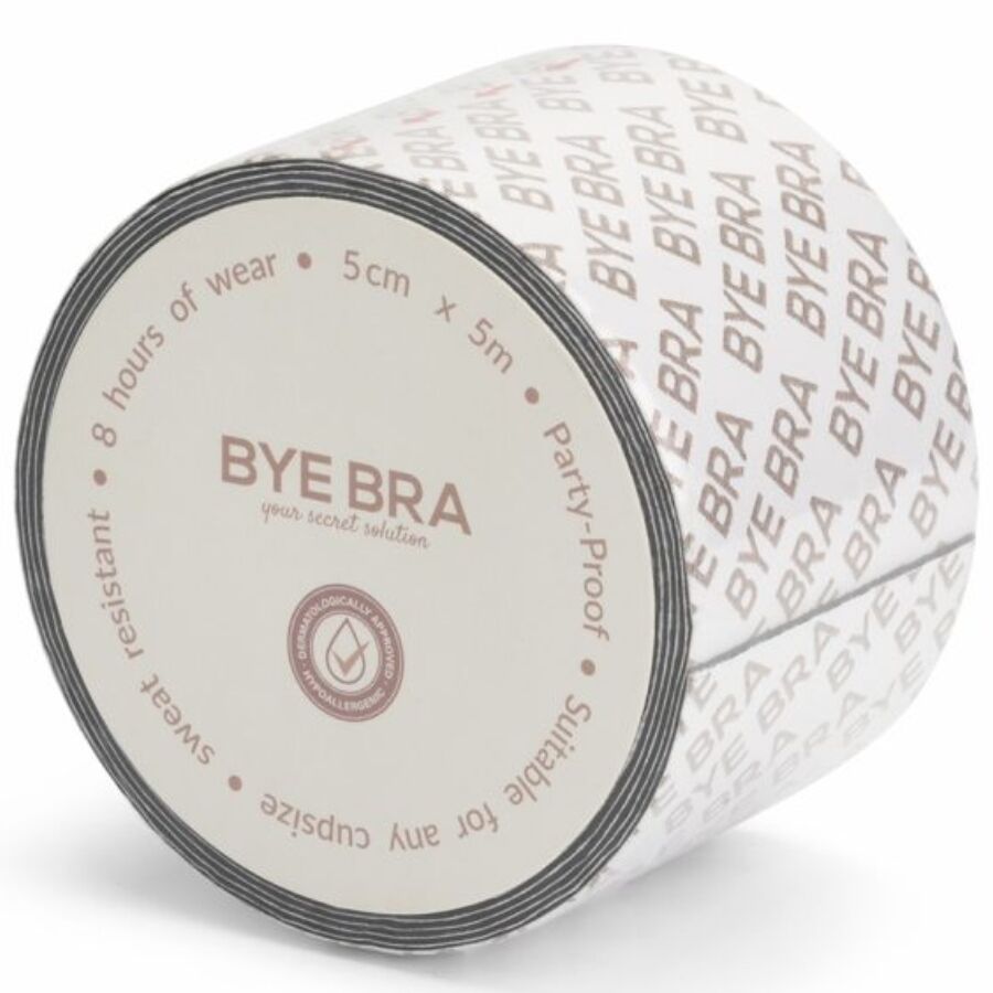 BYE-BRA - BODY TAPE DOUBLE SIDED DOUBLE SIDED TAPE BEIGE ONE SIZE 5 X 500 CM - Image 2