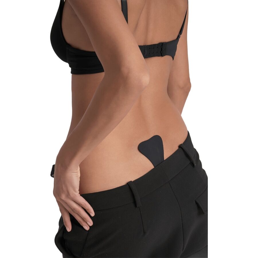 BYE-BRA - ADHESIVE THONG BLACK ONE SIZE - Image 2