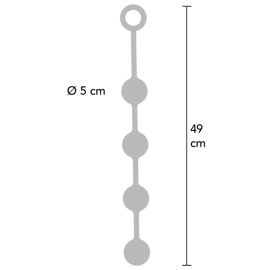 HIDDEN DESIRE - EXTREME HEAVY ANAL BALLS EXTRA LARGE - Image 4