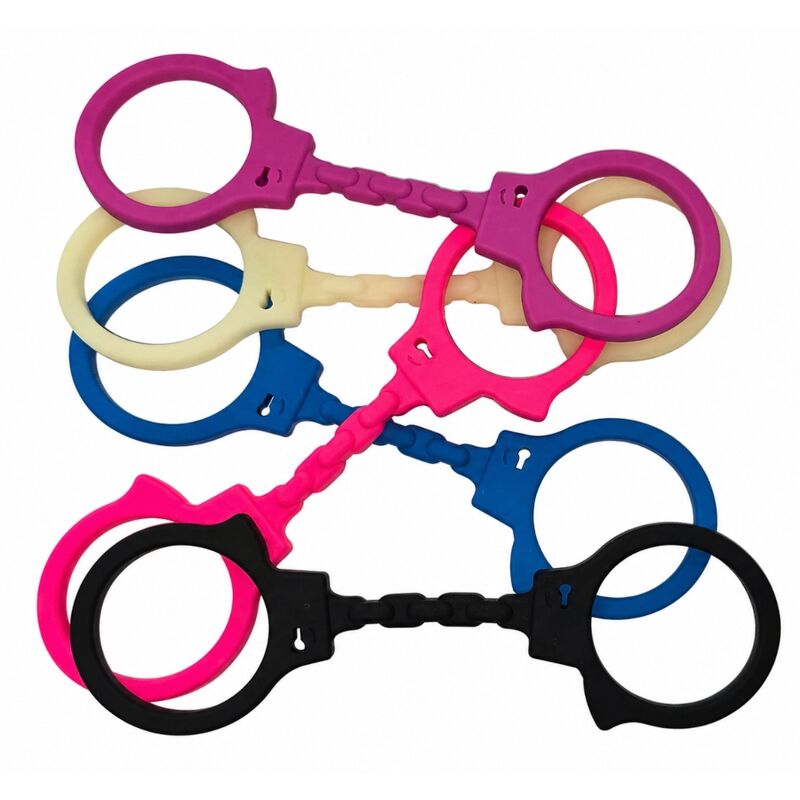 DIABLO PICANTE - SILICONE HANDCUFFS FLUORESCENT - Image 2