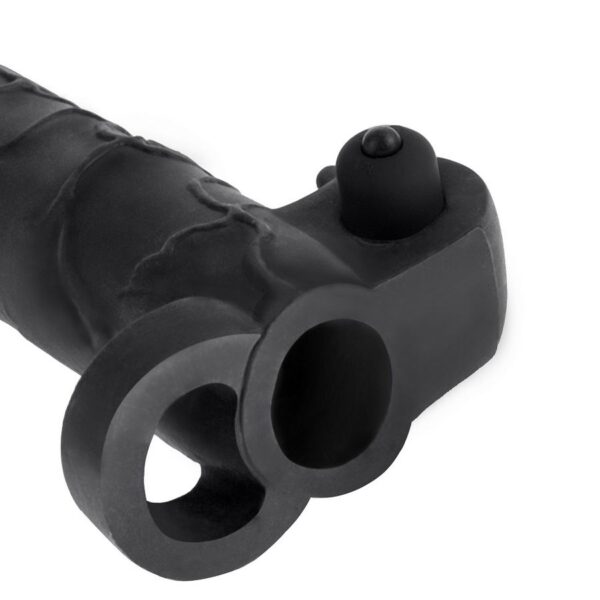 VIBRATING REAL FEEL 2 EXTENSION BLACK - Image 4