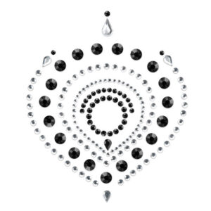 BIJOUX - INDISCRETS FLAMBOYANT BLACK & SILVER