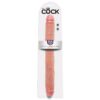 KING COCK THICK DOUBLE DILDO FLESH 40.6 CM - Image 2