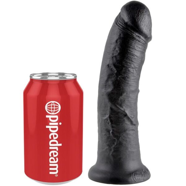 KING COCK 8" COCK BLACK 20.3 CM - Image 3