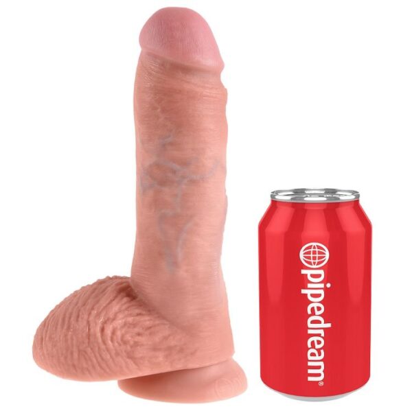 KING COCK 8" COCK FLESH WITH BALLS 20.3 CM - Image 4