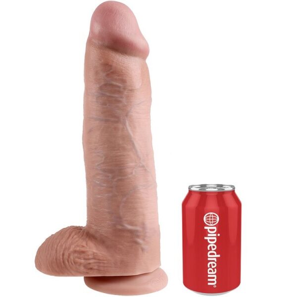KING COCK 12" COCK FLESH WITH BALLS 30.48 CM - Image 4