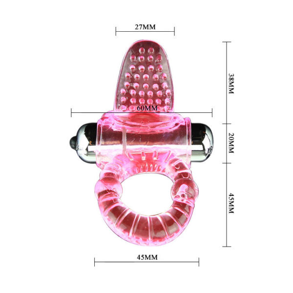 SWEET VIBRATING RING PINK - Image 4