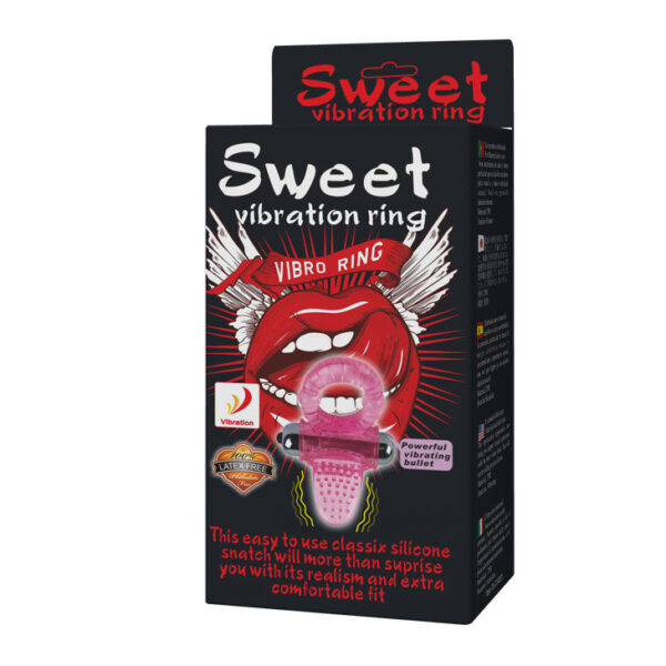 SWEET VIBRATING RING PINK - Image 7