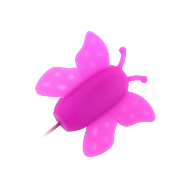 BAILE- CLIT STIMULATOR TORIS BUTTERFLY LOVE EGGS 12 SPEEDS LILAC REMOTE CONTROL - Image 3