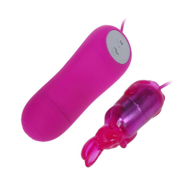 BAILE CUTE SECRET RABBIT VIBRATOR PURPLE 12 SPEED - Image 3