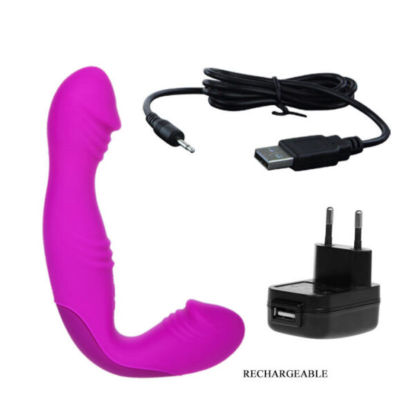 PRETTY LOVE ANGELO DOUBLE PENETRATION FOR COUPLES PURPLE - Image 9