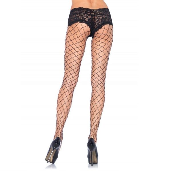 LEG AVENUE NET PANTS WITH LACE SHORTS - Image 2