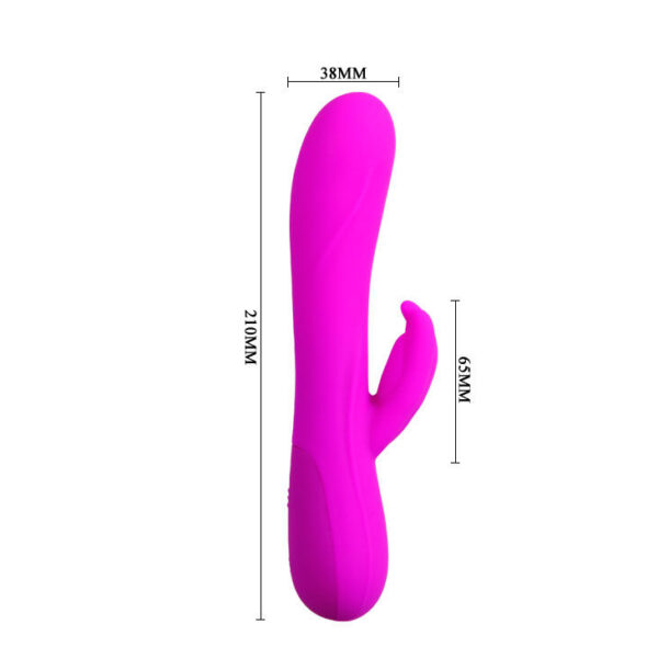 PRETTY LOVE FLIRTATION - BARRETTE VIBRATOR WITH CLIT STIMULATION - Image 5
