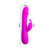 PRETTY LOVE FLIRTATION - CLEMENT VIBRATOR WITH RABBIT - Image 5