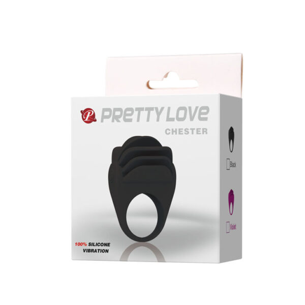 PRETTY LOVE CHESTER COCKRING BLACK - Image 9
