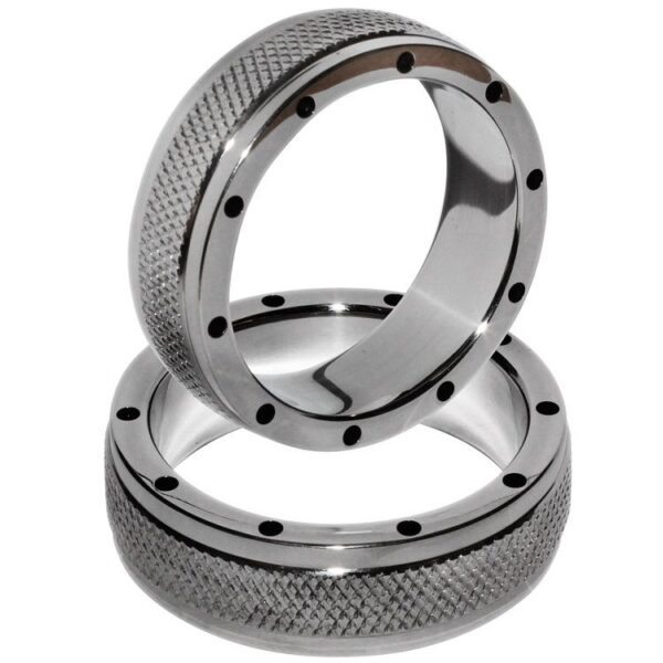 METALHARD ANILLO METAL PARA PENE Y TESTICULOS 55MM - Image 2