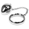 METALHARD COCK RING 45MM + CHAIN BEAD - Image 2