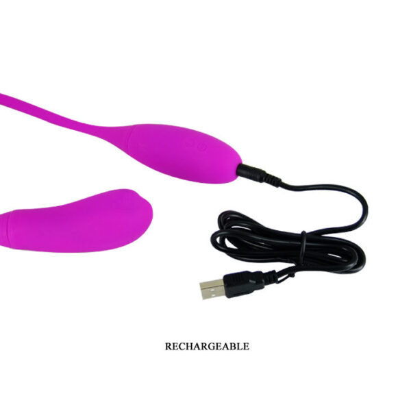 PRETTY LOVE SMART - SNAKY VIBE VIBRATOR 7V + 3 TICKLING - Image 8