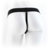 FETISH FANTASY SERIES 9" HOLLOW STRAP-ON WITH BALLS 22.9CM FLESH - Image 2